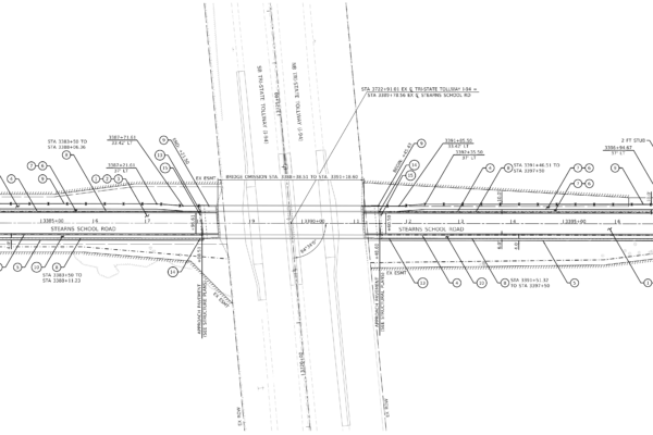 Stearns School Road Bridge Reconstruction diagram