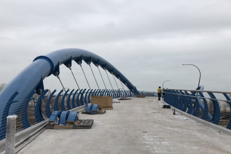 41st Street + 43rd Street Twin Pedestrian Bridges