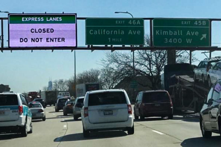 Kennedy Expressway with REVLAC system