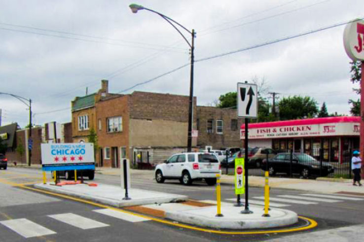 Safe Route to School Enhancements at intersections on Madison Street between Central Avenue and Cicero Avenue