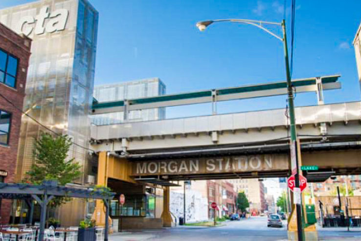 Morgan + Lake CTA Station