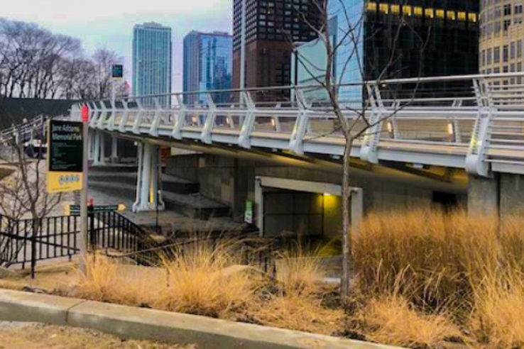 Navy Pier Flyover elevated path