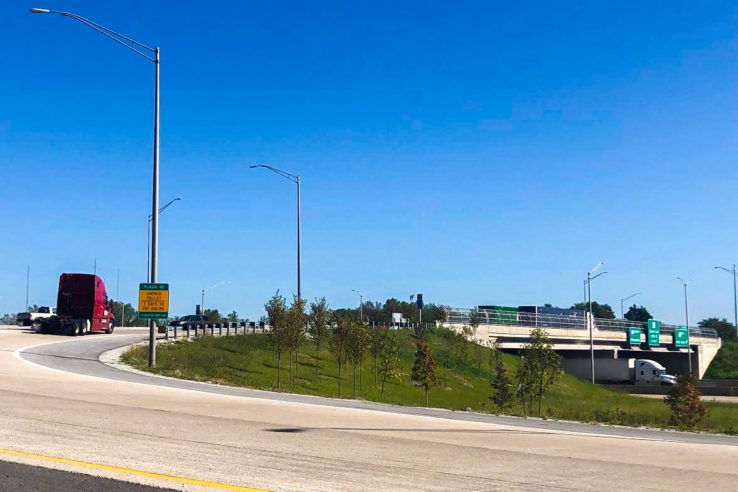 IL Tollway 159th Street (US 6) over I-294 Bridge